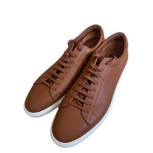 Oliver Cabell Low 1 Sneakers EU 47 US 13 Brown Leather Made in Italy Excellent